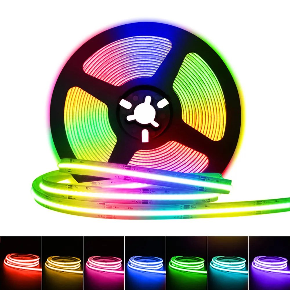 12V 24V 480 LEDS RGB COB LED STRIP LIGHT