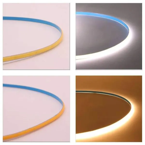 3mm 400leds 12V 24V 320 LEDS COB LED STRIP LIGHT