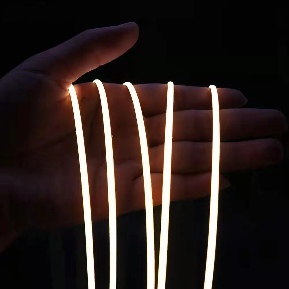 3mm 400leds 12V 24V 320 LEDS COB LED STRIP LIGHT