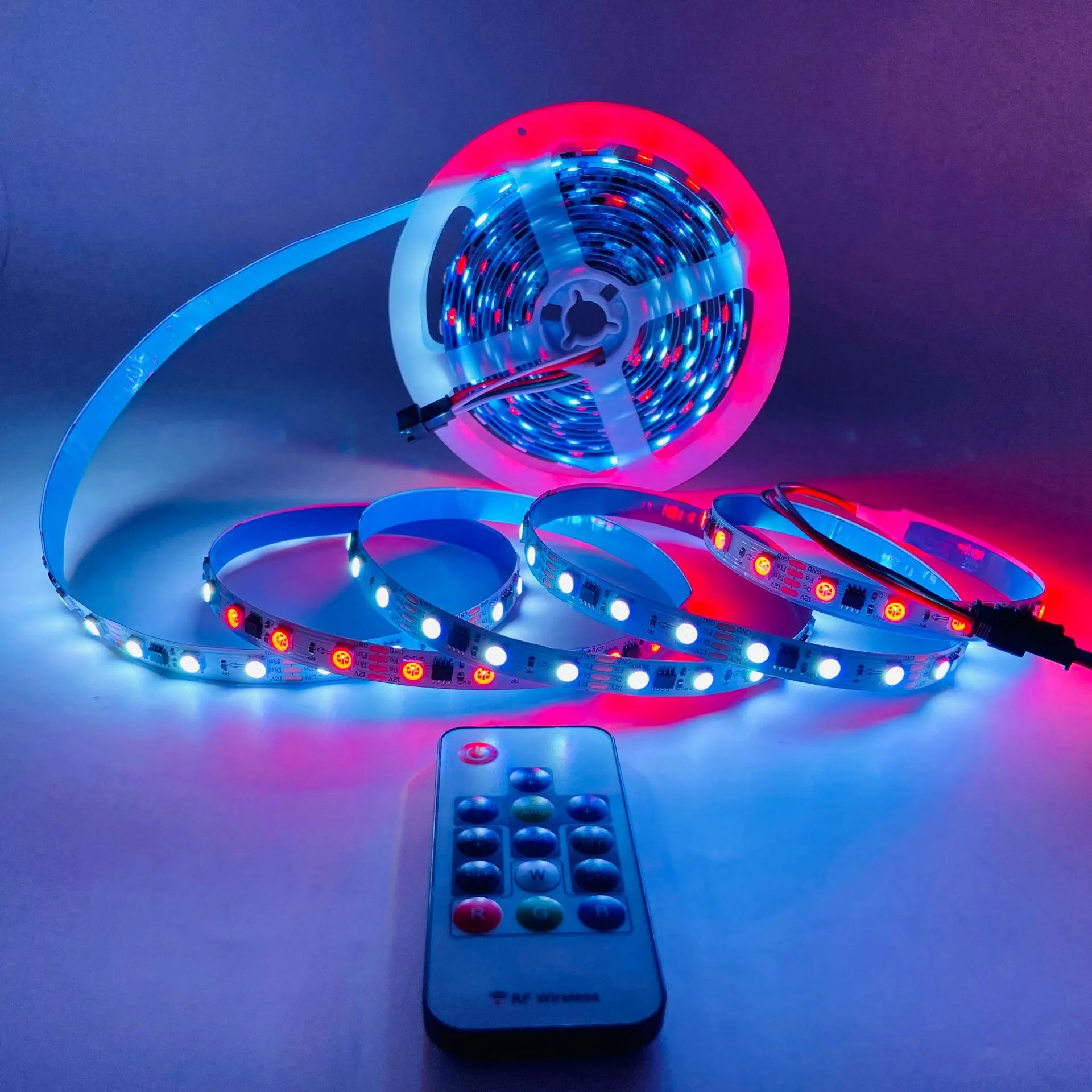 5050 SMD PIXEL COLOR LED STRIP LIGHT 24V-5050-60D