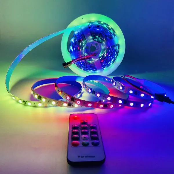 5050 SMD PIXEL COLOR LED STRIP LIGHT 24V-5050-60D