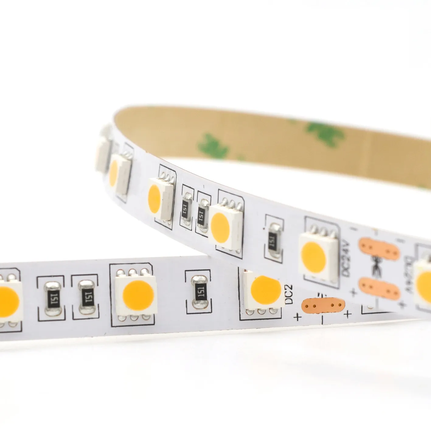 5050 SMD SINGLE COLOR LED STRIP LIGHT 12|24V-5050-60D