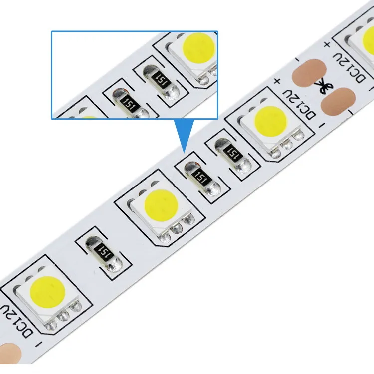 5050 SMD SINGLE COLOR LED STRIP LIGHT 12|24V-5050-60D