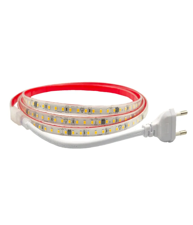 NO DRIVER SMD 120 LED 220V DIRECT INPUT LED STRIP LIGHT