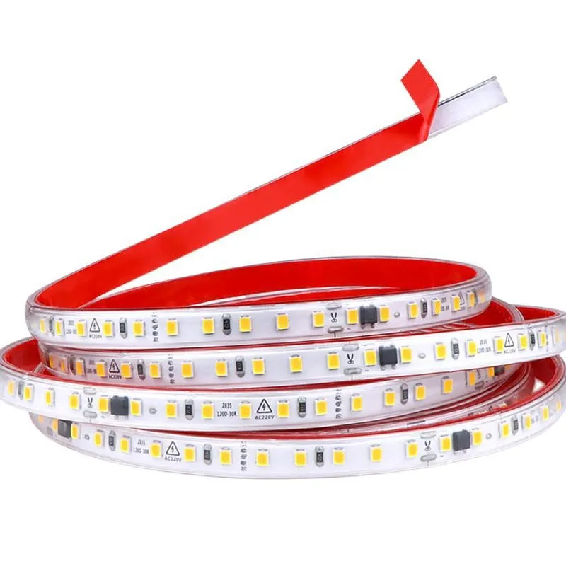 NO DRIVER SMD 120 LED 220V DIRECT INPUT LED STRIP LIGHT
