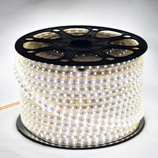 SMD LED STRIP LIGHT 5050-60D-8MM-220V-IP65