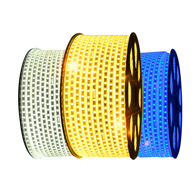 SMD LED STRIP LIGHT 5050-60D-8MM-220V-IP65