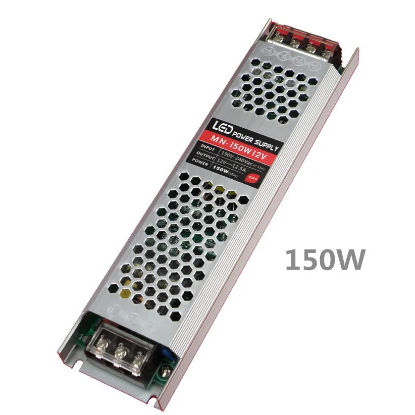 12V BAR SLIM MODEL LED POWER SUPPLY FOR LED STRIP LIGHT