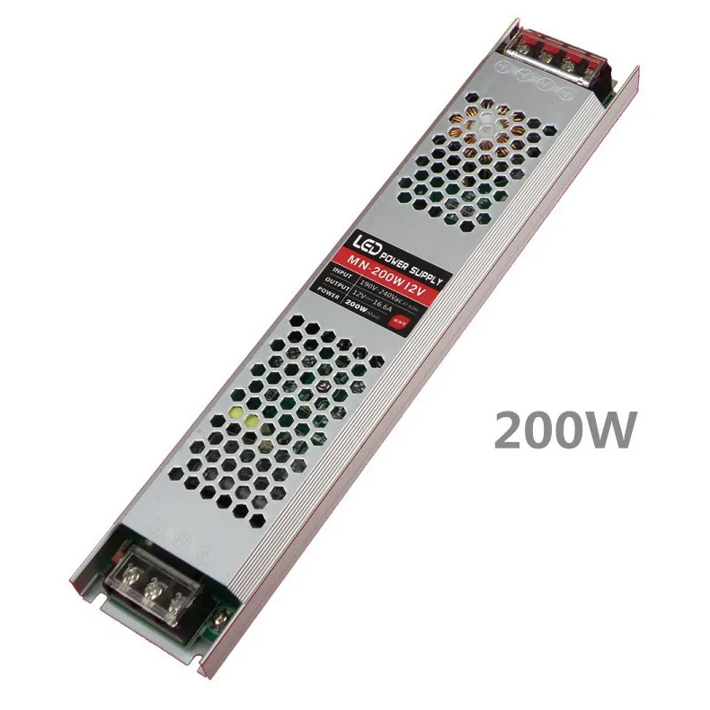 12V BAR SLIM MODEL LED POWER SUPPLY FOR LED STRIP LIGHT