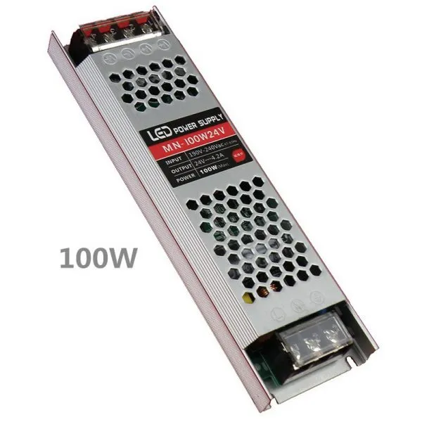 24V BAR SLIM MODEL LED POWER SUPPLY FOR LED STRIP LIGHT